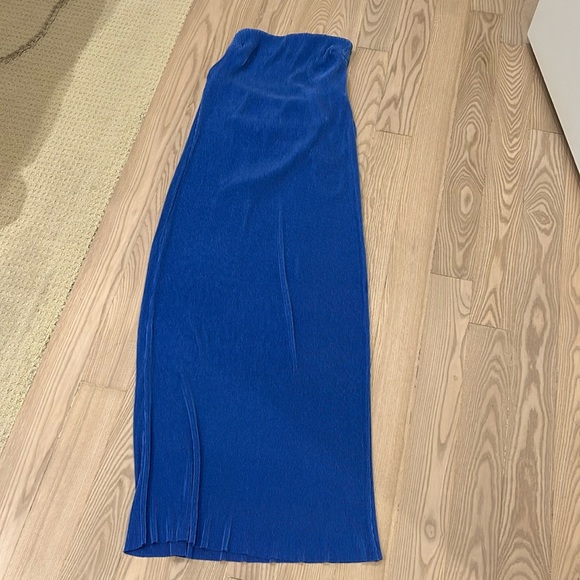 NWOT Hello Molly Textured Cocktail Ankle Length Gown - Picture 3 of 5